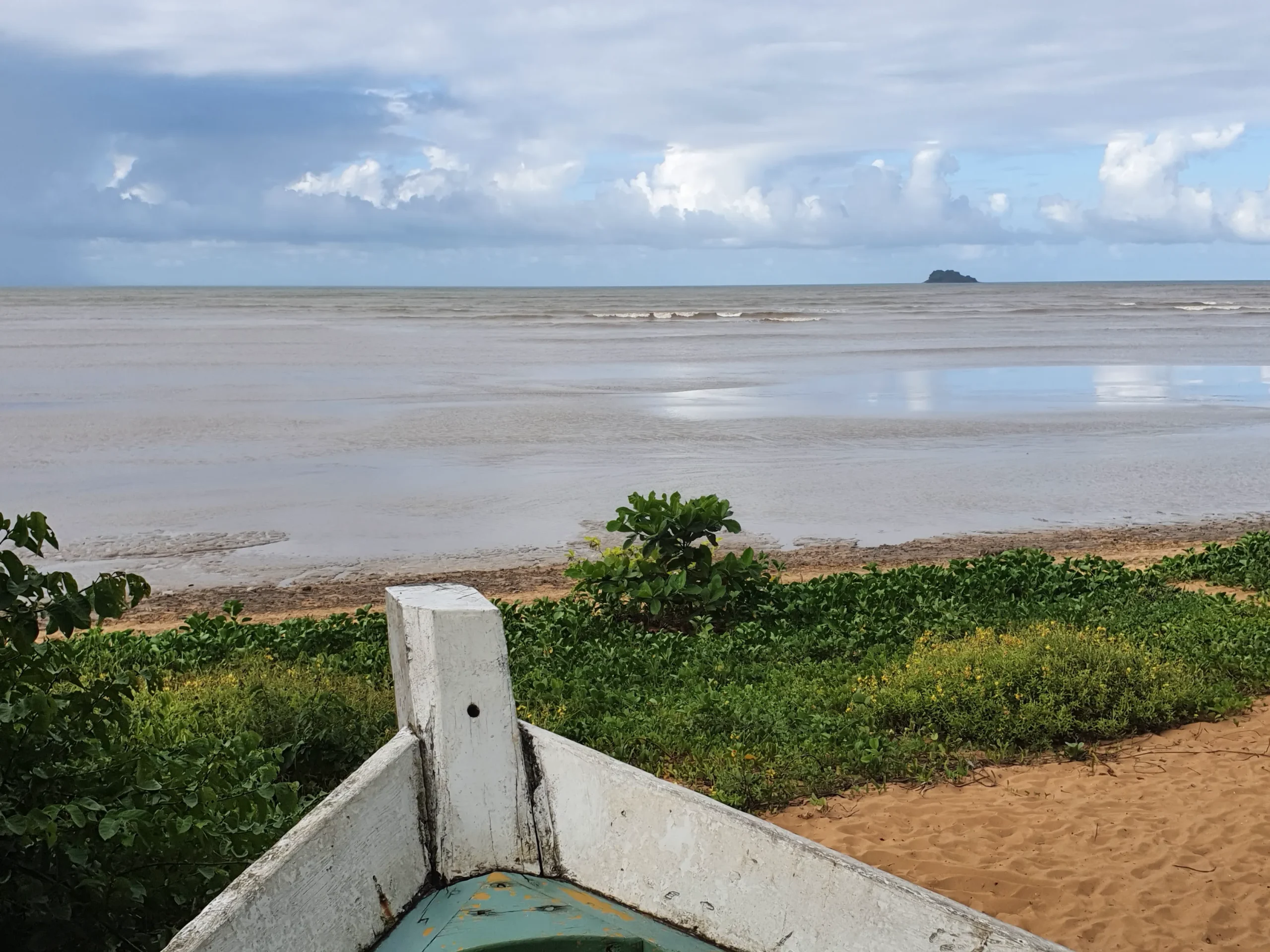Vue apaisante sur l'océan